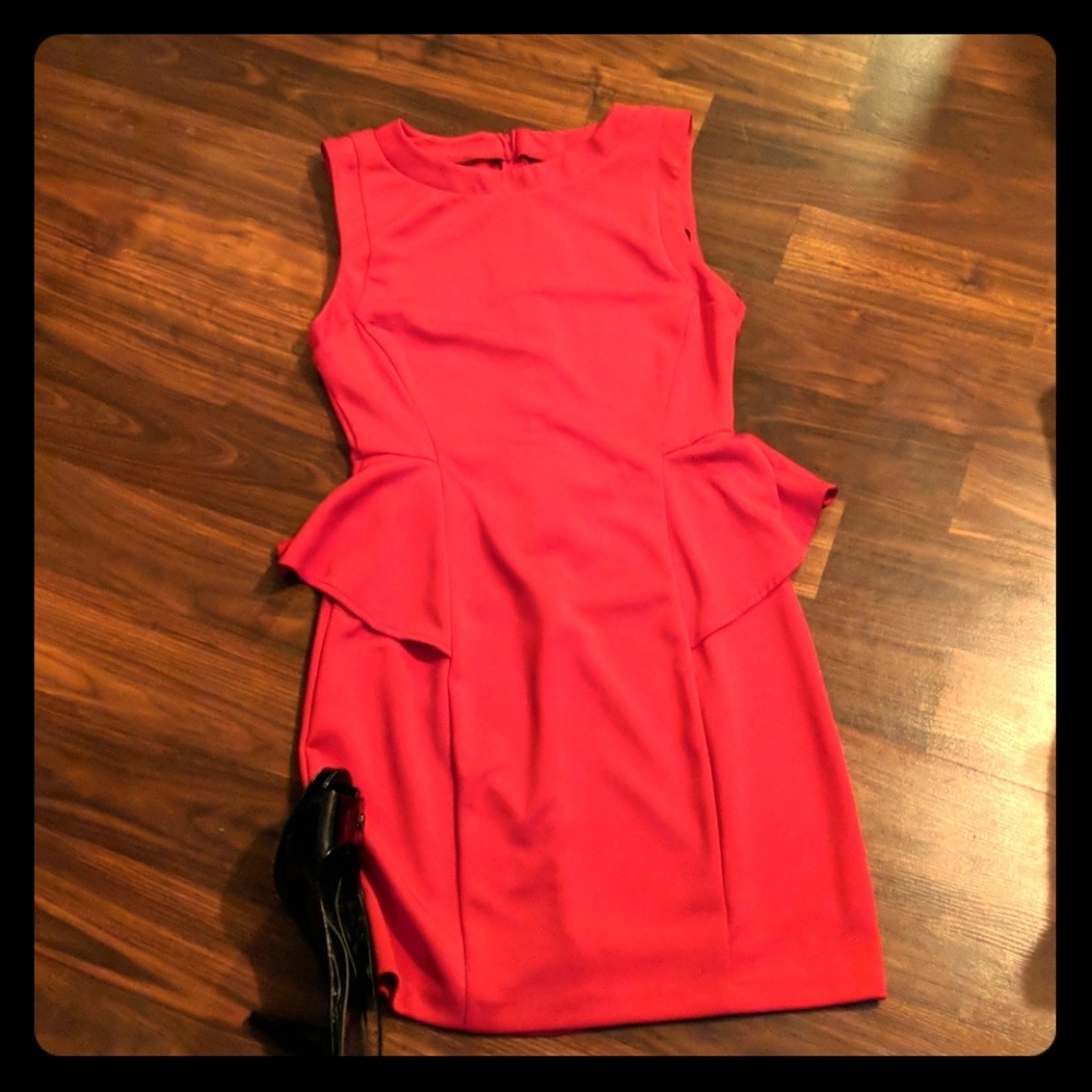 Cute red dress